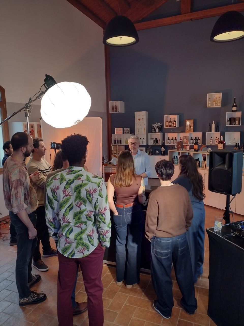 Backstage pic
