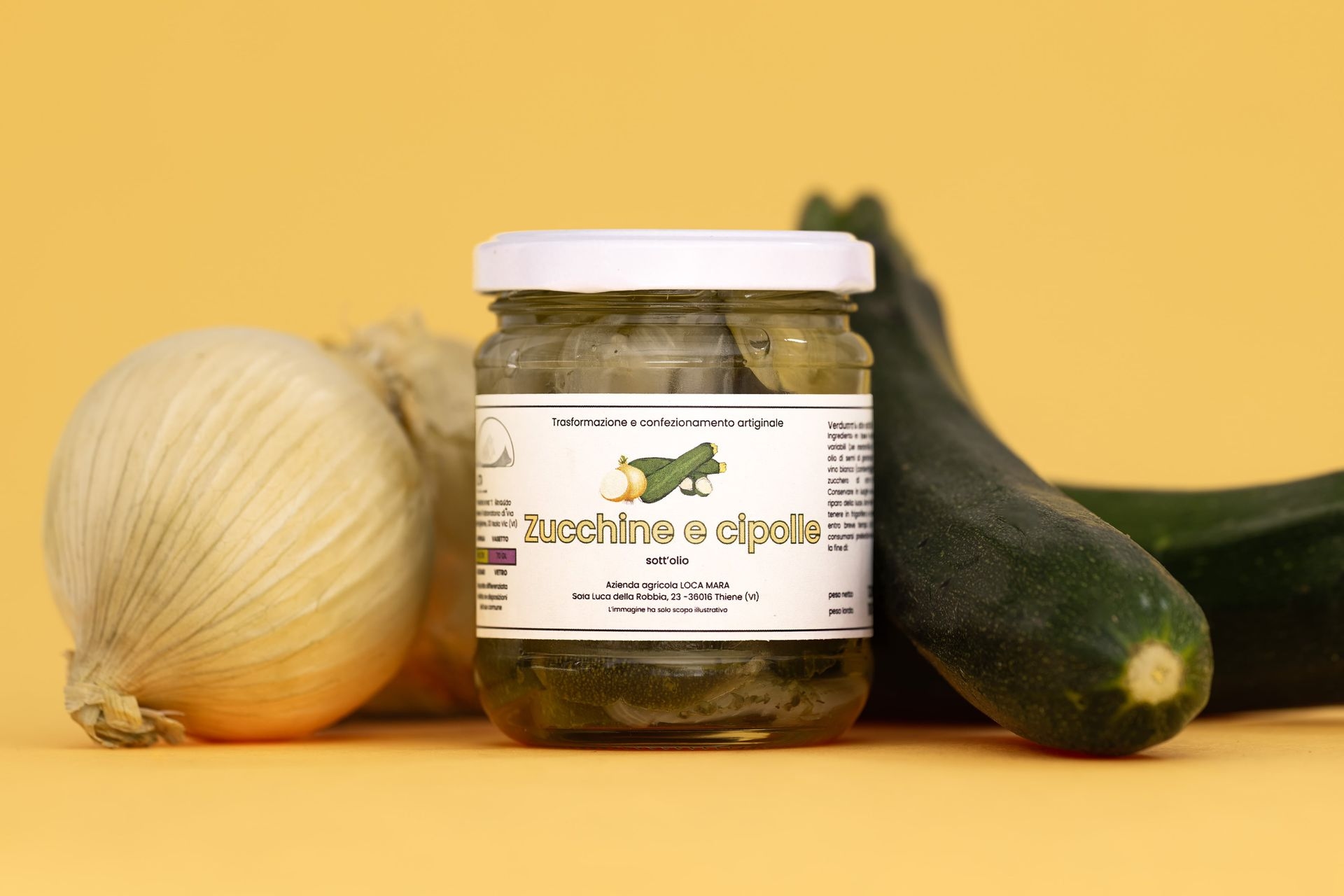 Loca Mara Zucchine e cipolla