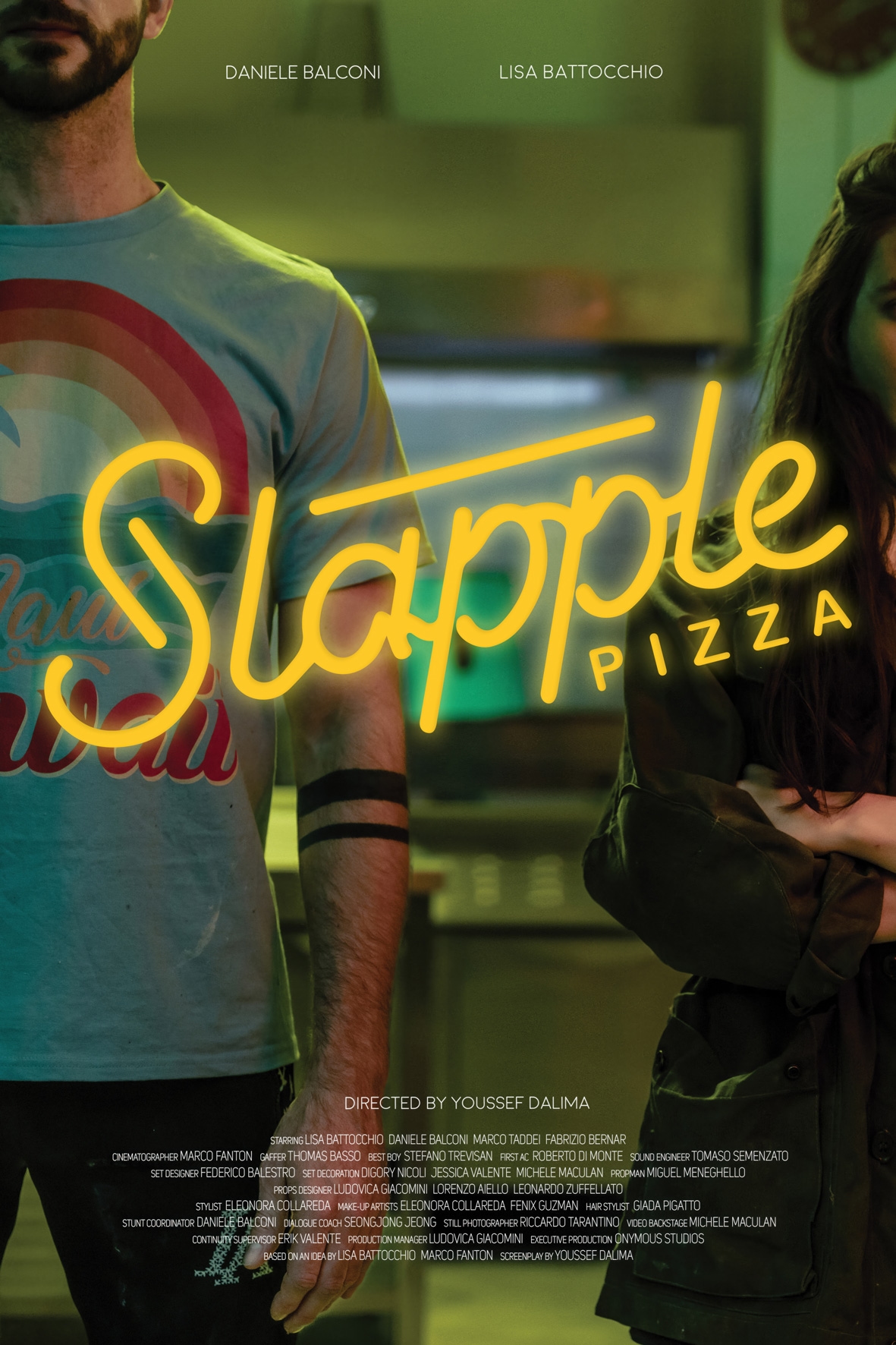 Slapple Pizza Poster