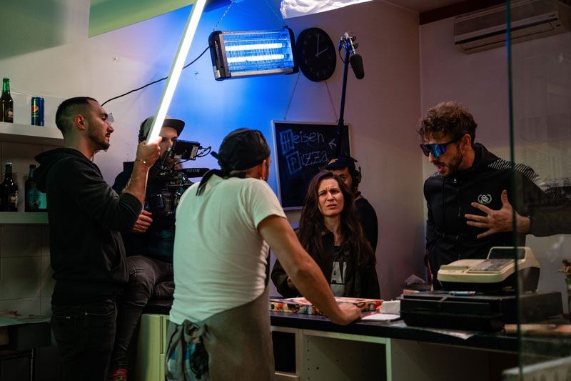 Backstage pic