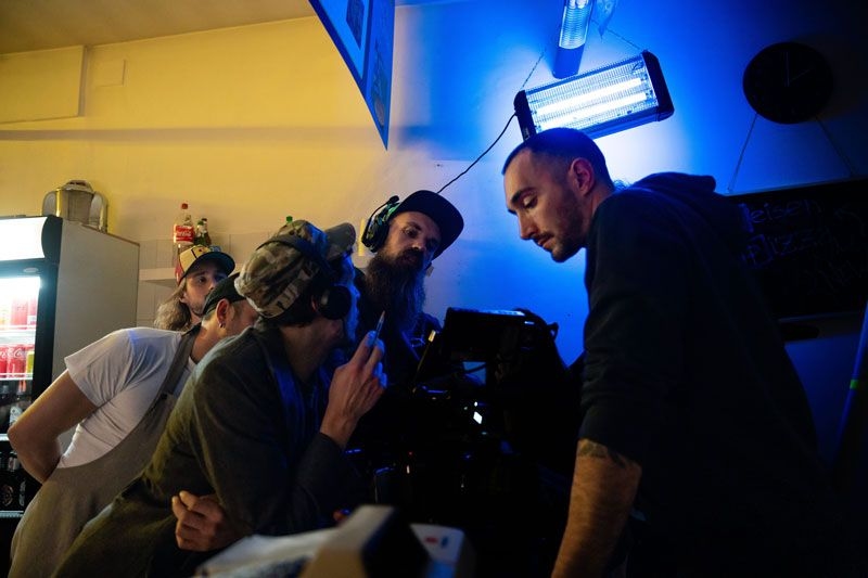 Backstage pic